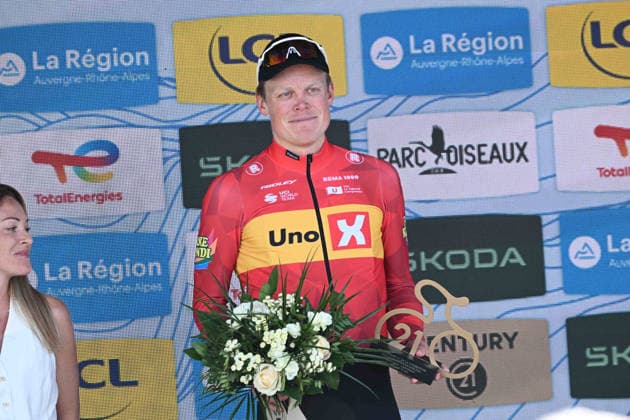 12-06-2026 Tour Auvergne - Rhone Alpes; Tappa 06 Saint Vulbas - Crest Voland; 2026, Uno X - Mobility; Johannessen, Tobias Halland; Crest Voland; 