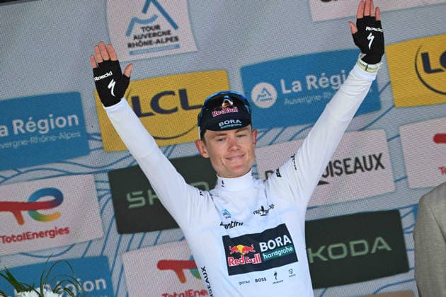 12-06-2026 Tour Auvergne - Rhone Alpes; Tappa 06 Saint Vulbas - Crest Voland; 2026, Red Bull - Bora Hansgrohe; Tuckwell, Luke; Crest Voland; 