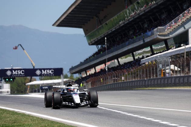 F1 Gran Prix of Catalunya Colton Herta of Cadillac F1 Team on track during practice ahead of the F1 Grand Prix of Catalunya at Montemelo Circuit on June 12, 2026 in Barcelona, Spain. Barcelona Circuit de Catalunya Spain Copyright: xMarcoxCanonierox