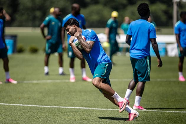 Football, FIFA World Cup 2026, Brazil national team, Training