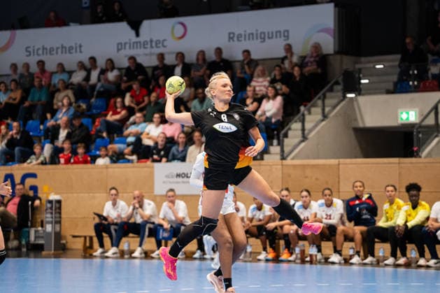 U20 Women National Team Germany GER vs U20 Women National Team France FRA , Handball, Four Nations Tournament, 12 6 2026, Season 2025 2026, Hanover Ruslana Litvinov Germany U20 Women, 08, plays at Buxtehuder SV at Torwurf Hannover Sportzentrum Vinnhorst Germany