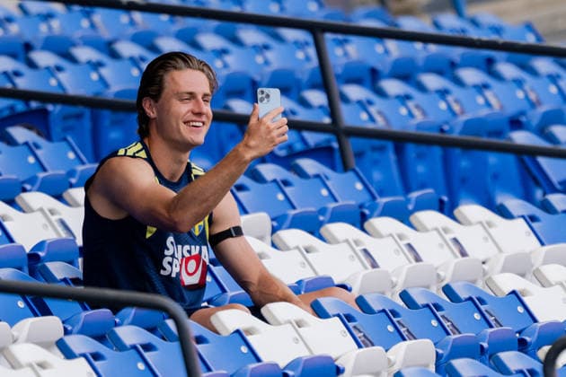 Sport Bilder des Tages 260612 Mattias Svanberg of the Swedish national football team at a training session during day 2 of the FIFA World Cup, WM, Weltmeisterschaft, Fussball 2026 on June 12, 2026 in Dallas. Photo: Petter Arvidson BILDBYRAN kod PA PA1229 fotboll football soccer fotball vm fotbolls-vm fotball-vm fotbolls-vm 2026 fifa world cup 2026 träning practice training sverige sweden sverige a bbeng *** 260612 Mattias Svanberg of the Swedish national football team at a training session during day 2 of the FIFA World Cup 2026 on June 12, 2026 in Dallas Photo Petter Arvidson BILDBYRAN kod PA PA1229 fotboll football soccer fotball vm fotbolls vm fotball vm fotbolls vm 2026 fifa world cup 2026 träning practice training sverige sweden sverige a bbeng  Copyright: PETTERxARVIDSON BB260612PA054