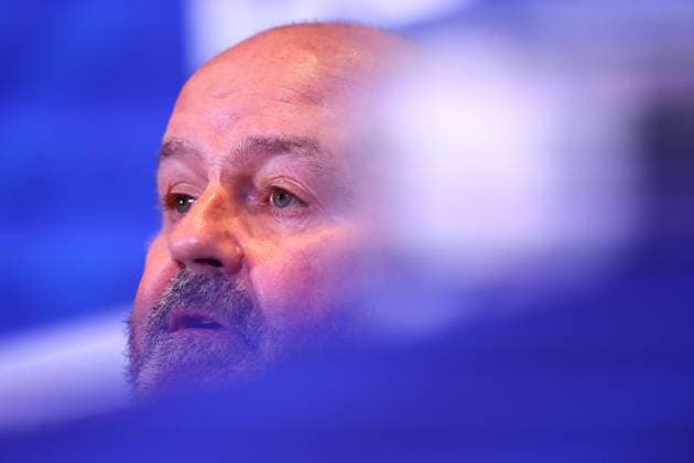 Steve Clarke head coach of Scotland Scotland press conference, PK, Pressekonferenz 2026 FIFA World Cup, WM, Weltmeisterschaft, Fussball Football, Boston Stadium, Foxborough, Massachusetts, USA - 12 Jun 2026Foxborough Boston Stadium Massachusetts (MA) United States of America EDITORIAL USE ONLY No use with unauthorised audio, video, data, fixture lists, club league logos or live services. Online in-match use limited to 120 images, no video emulation. No use in betting, games or single club league player publications.  Copyright: xMichaelxZemanek Shutterstockx 16919998x