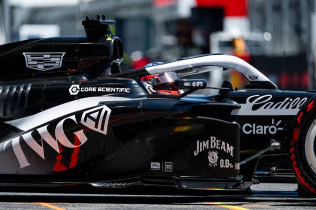 ESP, MSC Cruises Grand Prix of Barcelona Catalunya, Free Practice, Formula 1 World Championship Season 2026 12 06 2026, Circuit de Barcelona Catalunya, Barcelona, ESP, MSC Cruises Grand Prix of Barcelona Catalunya, Free Practice, Formula 1 World Championship Season 2026, in the picture Colton Herta Cadillac F1 Team, USA, 25 in MAC 26 in the pit lane, nordphotoxGmbHx xMemmler nph00005