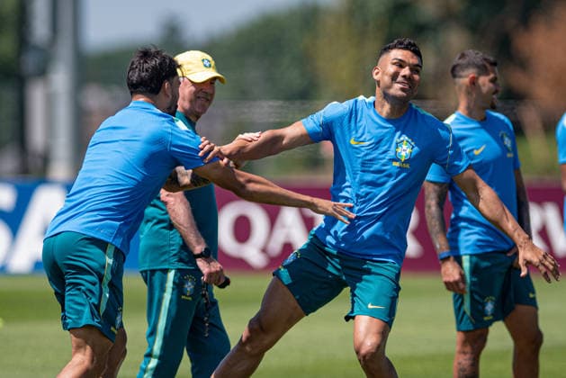 Brazilian Team training at their New Jersey base the Columbia Park Training Facility in Morristown, NJ, United States. (Photo by Riquelve Nata SPP)  Copyright: xRiquelvexNata SPPx Sportspressphoto_SPR165262