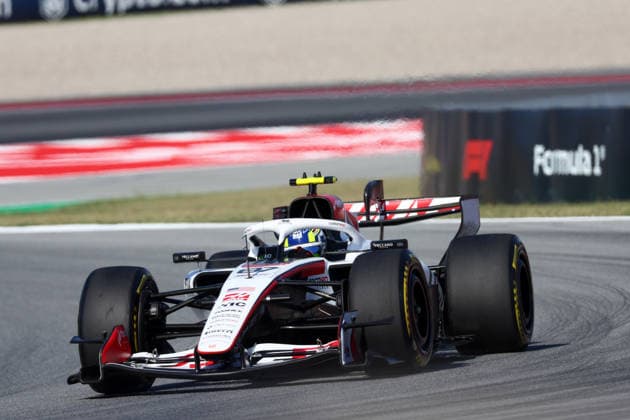 F1 Gran Prix of Spain Oliver Bearman of TGR Haas F1 Team on track during free practice 2 ahead of the F1 Grand Prix of Catalunya at Montemelo Circuit on June 12, 2026 in Barcelona, Spain. Barcelona Circuit de Catalunya Spain Copyright: xMarcoxCanonierox