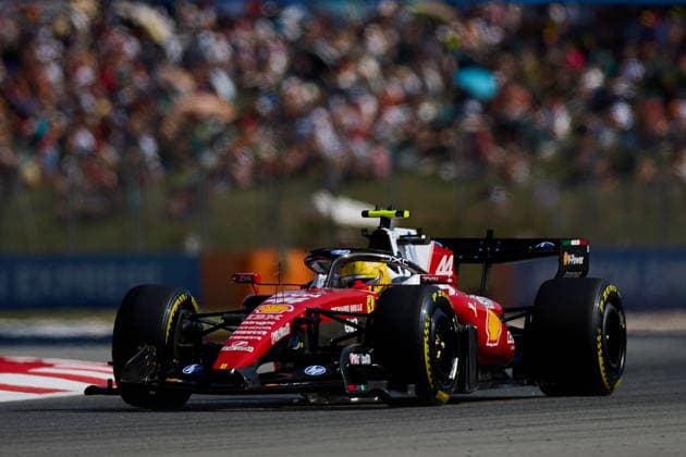 F1 Grand Prix of Barcelona-Catalunya - Practice Lewis Hamilton of Great Britain driving the (44) Scuderia Ferrari HP SF-26 on track during the practice ahead of the F1 Grand Prix of Barcelona-Catalunya at Circuit de Barcelona-Catalunya on June 12, 2026, in Barcelona, Spain. Barcelona Circuit de Barcelona-Catalunya Catalunya Spain RL_F1GPBCN_2K26_000253 Copyright: xRicardoxLarreinax