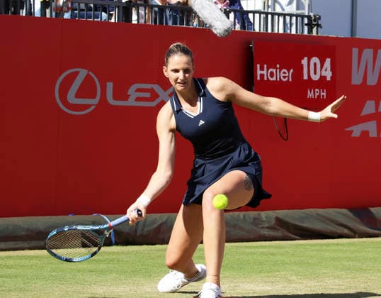 TENNIS - WTA, Tennis Damen Queen s Club LONDON,ENGLAND,12.JUN.26 - TENNIS - WTA Tour, HSBC Championships. Image shows Karolina Pliskova (CZE).  GEPAxpictures xAlanxGrieves