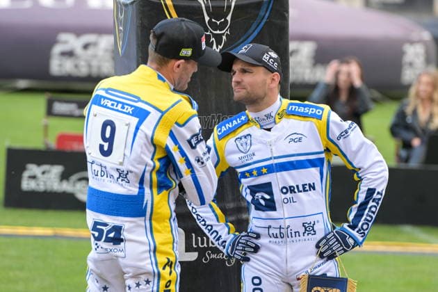 2026.06.12 Lublin Zuzel PGE Ekstraliga sezon 2026 Orlen Oil Motor Lublin - Krono Plast Wlokniarz Czestochowa N z Martin Vaculik Bartosz Zmarzlik Foto Wojciech Szubartowski PressFocus 2026.06.12 Lublin Speedway PGE Ekstraliga season 2026 Orlen Oil Motor Lublin - Krono Plast Wlokniarz Czestochowa Martin Vaculik Bartosz Zmarzlik Credit: Wojciech Szubartowski PressFocus NEWSPIX.PL --- newspix.pl 