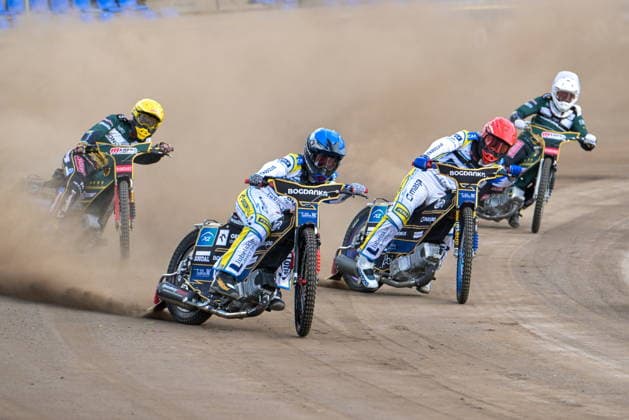 2026.06.12 Lublin Zuzel PGE Ekstraliga sezon 2026 Orlen Oil Motor Lublin - Krono Plast Wlokniarz Czestochowa N z Szymon Ludwiczak (Z) Bartosz Banbor (N) Bartosz Jaworski (C) Franciszek Karczewski (B) Foto Wojciech Szubartowski PressFocus 2026.06.12 Lublin Speedway PGE Ekstraliga season 2026 Orlen Oil Motor Lublin - Krono Plast Wlokniarz Czestochowa Szymon Ludwiczak (Z) Bartosz Banbor (N) Bartosz Jaworski (C) Franciszek Karczewski (B) Credit: Wojciech Szubartowski PressFocus NEWSPIX.PL --- newspix.pl 