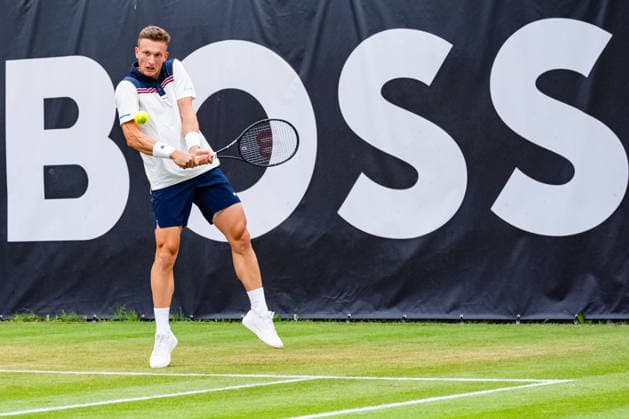 Stuttgart, GERMANY - June 12: Alexander Bublik (KAZ) during the Singles Match between Giovanni Mpetshi Perricard (FRA) vs. Alexander Bublik (KAZ) at BOSS OPEN 2026, Tennisanlage Weissenhof on June 12, 2026 in Stuttgart, Germany. Baden-Württemberg Germany Copyright: xTimoxSteinx