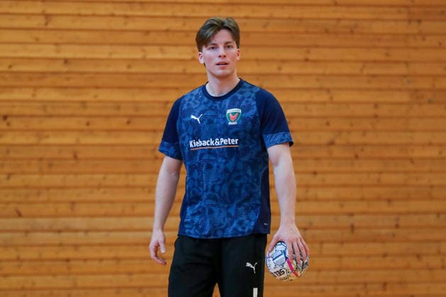 12 06 2026, xgox, Handball EHF Champions League Media Day and final training emspor, v l Nils Lichtlein Berlin, 17 Cologne