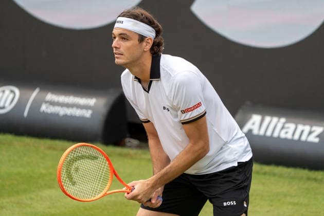 Taylor Fritz Mattia Bellucci vs Taylor Fritz, Tennis, ATP Tournament, Boss Open, Center Court, Quarterfinals, 12 06 2026, Mattia Bellucci vs Taylor Fritz, Tennis, ATP Tournament, Boss Open, Center Court, Quarterfinals, 12 06 2026, Stuttgart Copyright: xEibner-Pressefoto EdwardxCheungx EP_ECG
