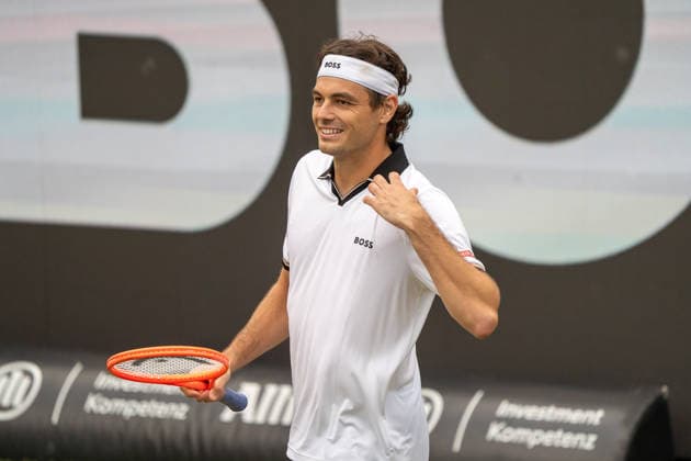 Taylor Fritz Mattia Bellucci vs Taylor Fritz, Tennis, ATP Tournament, Boss Open, Center Court, Quarterfinals, 12 06 2026, Mattia Bellucci vs Taylor Fritz, Tennis, ATP Tournament, Boss Open, Center Court, Quarterfinals, 12 06 2026, Stuttgart Copyright: xEibner-Pressefoto EdwardxCheungx EP_ECG