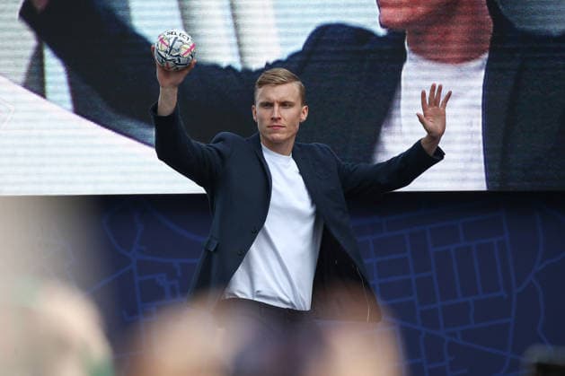 12 06 2026, xtgx,Handball, EHF Champions League, Opening Party v l Gisli Thorgeir Kristjansson Magdeburg, 10 Cologne