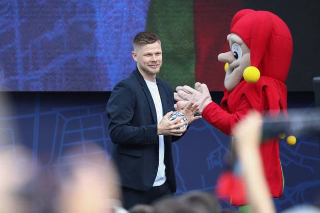 12 06 2026, xtgx,Handball, EHF Champions League, Opening Party v l Sebastian Barthold Magdebug, 25 Cologne