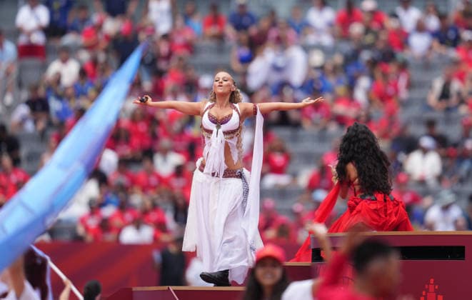 Elyanna Canada looks on during Canada and Bosnia and Herzegovina, Group B FIFA World Cup 2026, Toronto Stadium, Toronto, Canada on June 12, 2026 Thor Wegner DeFodi Images Photo by DeFodi Images