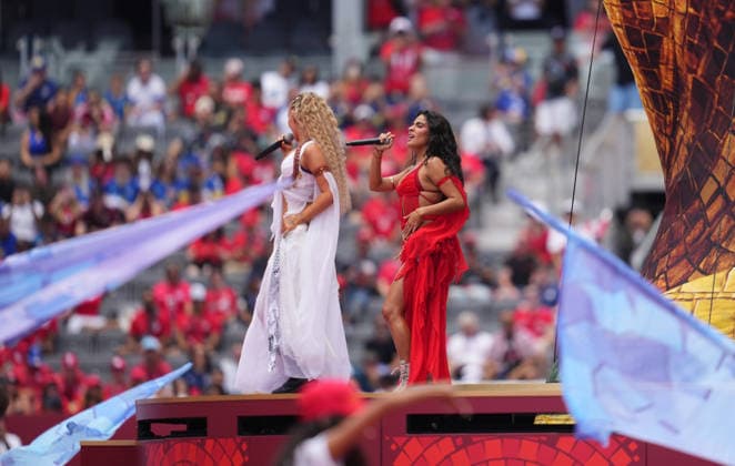 Jessie Reyez Canada looks on during Canada and Bosnia and Herzegovina, Group B FIFA World Cup 2026, Toronto Stadium, Toronto, Canada on June 12, 2026 Thor Wegner DeFodi Images Photo by DeFodi Images