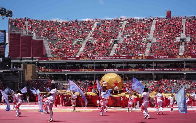 Opening Ceremony 0 during Canada and Bosnia and Herzegovina, Group B FIFA World Cup 2026, Toronto Stadium, Toronto, Canada on June 12, 2026 Thor Wegner DeFodi Images Photo by DeFodi Images