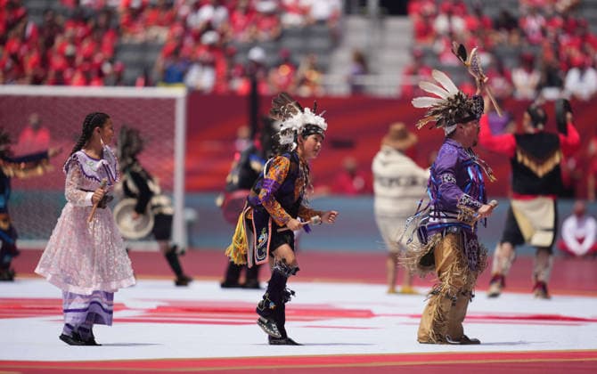 Opening Ceremony 0 during Canada and Bosnia and Herzegovina, Group B FIFA World Cup 2026, Toronto Stadium, Toronto, Canada on June 12, 2026 Thor Wegner DeFodi Images Photo by DeFodi Images