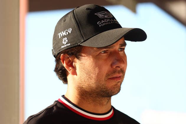 F1 Gran Prix of Spain Sergio Perez of Cadillac F1 Team looks on during free practice 2 ahead of the F1 Grand Prix of Catalunya at Montemelo Circuit on June 12, 2026 in Barcelona, Spain. Barcelona Circuit de Catalunya Spain Copyright: xMarcoxCanonierox