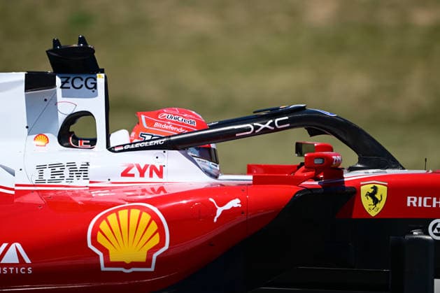 F1 Grand Prix of Barcelona-Catalunya - Practice Charles Leclerc of Scuderia Ferrari drives during free practice of the Barcelona - Catalunya GP at Circuit de Catalunya on June 12, 2026, in Montmelo, Spain. MontmelÃ² Catalunya Spain  Copyright: xAndreaxDiodatox originalFilename:diodato-barcelon260612_np58j.jpg