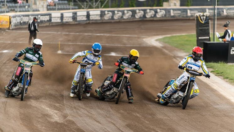 RECORD DATE NOT STATED LUBLIN 12.06.2026 ZUZEL OSMA RUNDA PGE EKSTRALIGA SEZON 2026 W LUBLINIE: ORLEN OIL MOTOR LUBLIN - KRONO-PLAST WLOKNIARZ CZESTOCHOWA SPEEDWAY EIGHT ROUND OF THE PGE EKSTRALIGA SEASON 2026 IN LUBLIN: ORLEN OIL MOTOR LUBLIN – KRONO-PLAST WLOKNIARZ CZESTOCHOWA N Z Martin Vaculik (C), Kacper Woryna (N), Rohan Tungate (Z), Jakub Miœkowiak (B) FOT. MATEUSZ MICHALEWSKI NEWSPIX.PL --- newspix.pl 