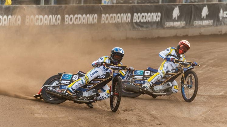 RECORD DATE NOT STATED LUBLIN 12.06.2026 ZUZEL OSMA RUNDA PGE EKSTRALIGA SEZON 2026 W LUBLINIE: ORLEN OIL MOTOR LUBLIN - KRONO-PLAST WLOKNIARZ CZESTOCHOWA SPEEDWAY EIGHT ROUND OF THE PGE EKSTRALIGA SEASON 2026 IN LUBLIN: ORLEN OIL MOTOR LUBLIN – KRONO-PLAST WLOKNIARZ CZESTOCHOWA N Z Bartosz Jaworski (C), Bartosz Banbor (N) FOT. MATEUSZ MICHALEWSKI NEWSPIX.PL --- newspix.pl 