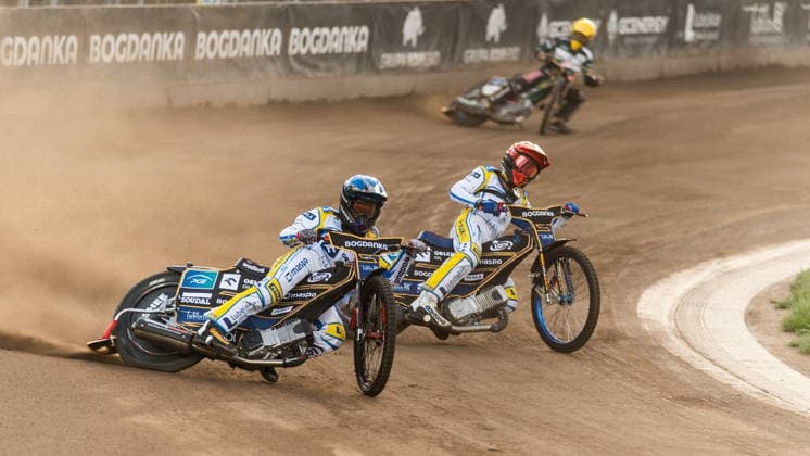 RECORD DATE NOT STATED LUBLIN 12.06.2026 ZUZEL OSMA RUNDA PGE EKSTRALIGA SEZON 2026 W LUBLINIE: ORLEN OIL MOTOR LUBLIN - KRONO-PLAST WLOKNIARZ CZESTOCHOWA SPEEDWAY EIGHT ROUND OF THE PGE EKSTRALIGA SEASON 2026 IN LUBLIN: ORLEN OIL MOTOR LUBLIN – KRONO-PLAST WLOKNIARZ CZESTOCHOWA N Z N Z Bartosz Jaworski (C), Bartosz Banbor (N) FOT. MATEUSZ MICHALEWSKI NEWSPIX.PL --- newspix.pl 