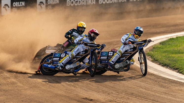 RECORD DATE NOT STATED LUBLIN 12.06.2026 ZUZEL OSMA RUNDA PGE EKSTRALIGA SEZON 2026 W LUBLINIE: ORLEN OIL MOTOR LUBLIN - KRONO-PLAST WLOKNIARZ CZESTOCHOWA SPEEDWAY EIGHT ROUND OF THE PGE EKSTRALIGA SEASON 2026 IN LUBLIN: ORLEN OIL MOTOR LUBLIN – KRONO-PLAST WLOKNIARZ CZESTOCHOWA N Z Mateusz Cierniak (N), Jaimon Lidsey (Z), Bartosz Zmarzlik (C) FOT. MATEUSZ MICHALEWSKI NEWSPIX.PL --- newspix.pl 