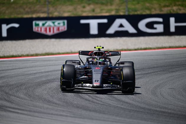 F1 Grand Prix of Barcelona-Catalunya - Practice Gabriel Bortoleto of the Audi Revolt F1 Team drives during free practice for the Barcelona - Catalunya GP at Circuit de Catalunya in Montmelo, Spain, on June 12, 2026. MontmelÃ² Catalunya Spain  Copyright: xAndreaxDiodatox originalFilename:diodato-barcelon260612_np3Rq.jpg