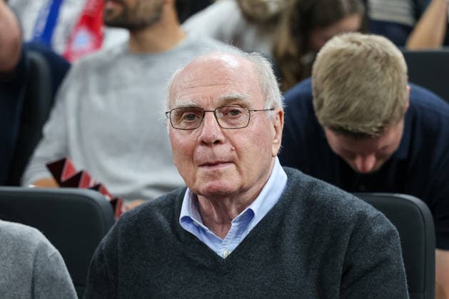 Sport Bilder des Tages Uli Hoeness (FC Bayern Muenchen, Ehrenpraesident), GER, FC Bayern Basketball vs. Alba Berlin, Basketball, easycredit Basketball Bundesliga, Playoffs, Finale, Spiel 1, Saison 2025 2026, 12.06.2026, GER, FC Bayern Basketball vs. Alba Berlin, Basketball, easycredit Basketball Bundesliga, Playoffs, Finale, Spiel 1, Saison 2025 2026, 12.06.2026 Muenchen *** Uli Hoeness FC Bayern Muenchen, Honorary President , GER, FC Bayern Basketball vs Alba Berlin, Basketball, easycredit Basketball Bundesliga, Playoffs, Final, Game 1, Season 2025 2026, 12 06 2026, GER, FC Bayern Basketball vs Alba Berlin, Basketball, easycredit Basketball Bundesliga, Playoffs, Final, Game 1, Season 2025 2026, 12 06 2026 Muenchen Copyright: xEibner-Pressefoto JennixMaulx EP_JML