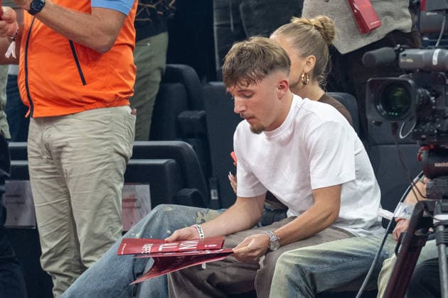 Lennart Karl FC Bayern Muenchen , FC Bayern Basketball vs Alba Berlin, BBL, Final 1, 12 06 2026 Muenchen Bayern Germany Copyright: xkolbert-press UlrichxGamelx