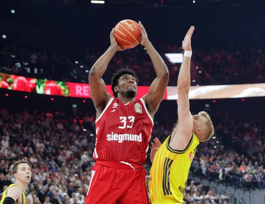 Basketball, BBL, Playoffs Final, Game 1, FC Bayern Munich - ALBA Berlin