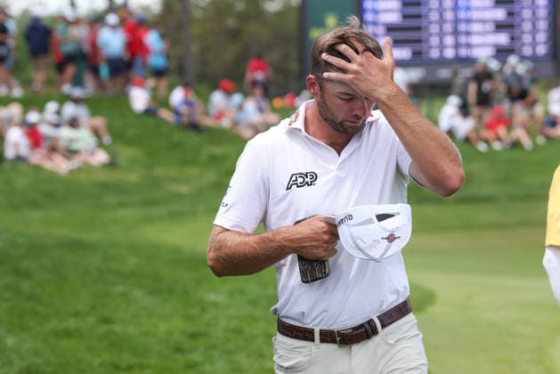 June 12, 2026: Sam Burns of United States finishes the second round of the RBC Canadian Open held at TPC Toronto at Osprey Valley in Caledon Ontario, Canada. CSM Caledon Canada - ZUMAc04_ 20260612_zma_c04_024 Copyright: xDanielxLeax