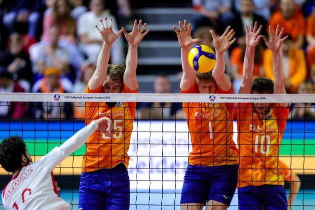 Volleyball, European League, Georgia - Netherlands