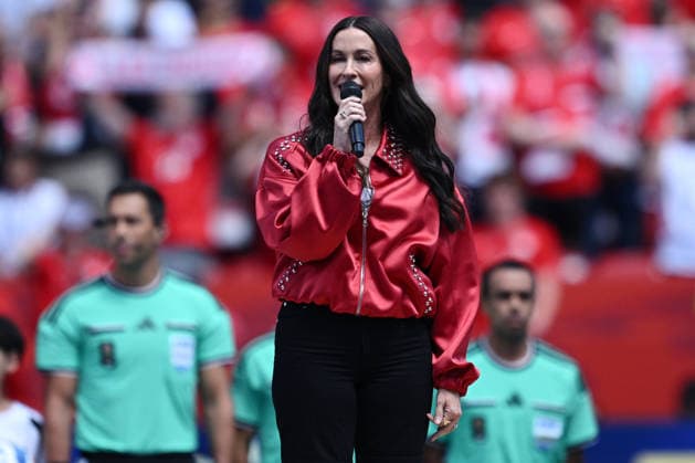 Sport Bilder des Tages Mg Toronto (Canada) 12 06 2026 - Mondiali di Calcio 2026 Canada-Bosnia Herzegovina foto Matteo Gribaudi Image nella foto: Alanis Morissette 