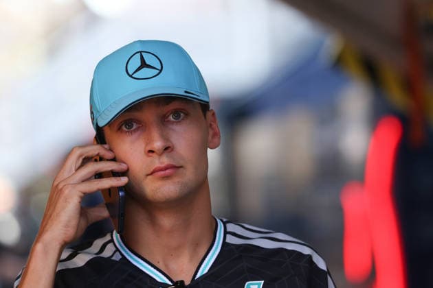 FORMULE 1 : Grand prix de Barcelone 2026 - Catalogne - 12 06 2026 63 George Russell (GBR) Mercedes-AMG PETRONAS Formula One Team (DEU) Mercedes-AMG F1 W17 E Performance, during the 2026 Formula One Barcelona-Catalunya Grand Prix, 7th round of the 2026 Formula 1 World Championship, WM, Weltmeisterschaft taking place from June 12 to 14, 2026 on circuit de Montmelo in Barcelona (ESP) BARCELONASpain  Copyright: xMPSxAGENCYx