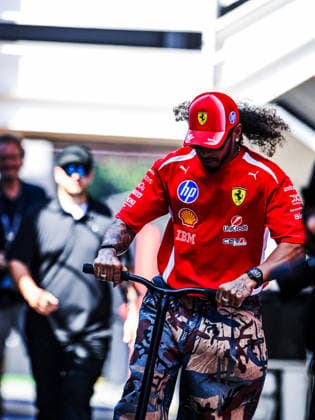MOTORSPORTS - Formula 1 - 2026 Barcelona-Catalunya Grand Prix Photo by IPA ABACAPRESS.COM85618713 - 44 Lewis Hamilton of the Scuderia Ferrari HP team, driving a Ferrari SF-25, in the paddock during the 2026 FIA Formula One World Championship, WM, Weltmeisterschaft F1 Grand Prix of Barcelona-Catalunya on June 11, Barcelona, Spain Spain Spain  Copyright: xIPAxSport ABACAx
