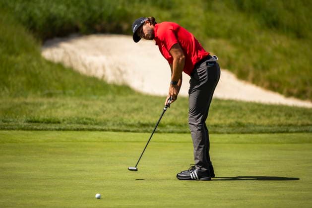 June 12, 2026, Caledon, On, Canada: Matthew Anderson, of Mississauga, Ont., putts on the seventh hole during the second round of the RBC Canadian Open in Caledon, Ont., on Friday, June 12, 2026. Canada News - June 12, 2026  - ZUMAc35_ 20260612_zaf_c35_109 Copyright: xNickxIwanyshynx