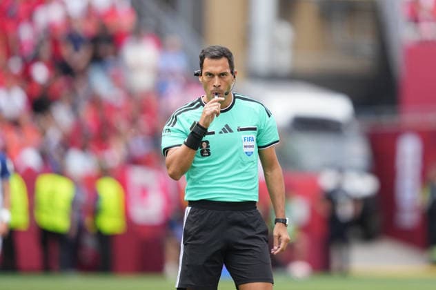 Facundo Tello gestures during Canada and Bosnia and Herzegovina, Group B FIFA World Cup 2026, Toronto Stadium, Toronto, Canada on June 12, 2026 Thor Wegner DeFodi Images Photo by DeFodi Images