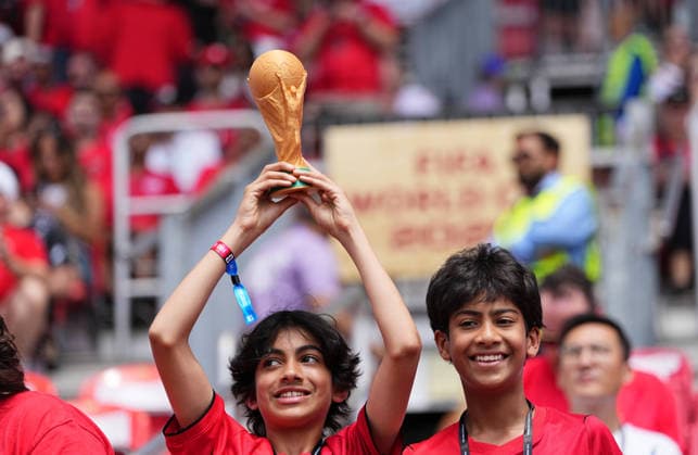 Canada fans Canada looks on during Canada and Bosnia and Herzegovina, Group B FIFA World Cup 2026, Toronto Stadium, Toronto, Canada on June 12, 2026 Thor Wegner DeFodi Images Photo by DeFodi Images