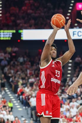 David McCormack FC Bayern Basketball, 33 , GER, FC Bayern Basketball vs Alba Berlin, Basketball, easycredit Basketball Bundesliga, Playoffs, Final, Game 1, Season 2025 2026, 12 06 2026, GER, FC Bayern Basketball vs Alba Berlin, Basketball, easycredit Basketball Bundesliga, Playoffs, Final, Game 1, Season 2025 2026, 12 06 2026 Munich Copyright: xEibner-Pressefoto JennixMaulx EP_JML