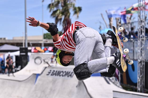 IPA85620311 - Raicca VENTURA (BRA) competes in the women s quarterfinals of the 2026 WST World Cup Rome at Ostia Park on June 12, 2026, in Rome, Italy.  Copyright: xDomenicoxCippitelli IPAxSportx xx 85620311