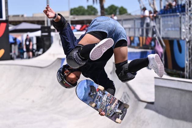 IPA85620325 - Sakura YOSOZUMI (JPN) competes in the women s quarterfinals of the 2026 WST World Cup Rome at Ostia Park on June 12, 2026, in Rome, Italy.  Copyright: xDomenicoxCippitelli IPAxSportx xx 85620325