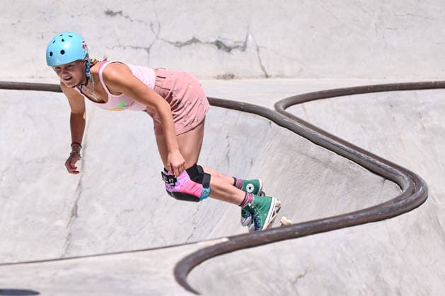 IPA85620329 - Bryce WETTSTEIN (USA) competes in the women s quarterfinals of the WST World Cup Rome 2026 at Ostia Park on June 12, 2026, in Rome, Italy.  Copyright: xDomenicoxCippitelli IPAxSportx xx 85620329