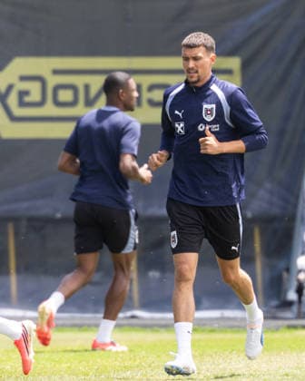 SOCCER - FIFA World Cup, WM, Weltmeisterschaft, Fussball 2026, preview SANTA BARBARA,CALIFORNIA,USA,12.JUN.26 - SOCCER - FIFA World Cup 2026, USA, Mexico, Canada, preview, OEFB, Oesterreichischer Fussball-Bund, training team AUT. Image shows Dejan Ljubicic (AUT).  GEPAxpictures xArminxRauthner