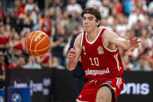 Justin Jessup 10 FC Bayern Basketball , FC Bayern Basketball vs Alba Berlin, BBL, Final 1, 12 06 2026 Munich Bavaria Germany Copyright: xkolbert-press UlrichxGamelx