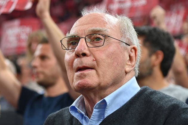 Uli HOENESS Höness,Honorary President Bayern Muenchen,single picture,cropped single motif,portrait,portrait,portrait Basketball BBL,Season 2025 2026 Play Off Final Game 1, FC Bayern Muenchen Alba Berlin on 12 06 2026 S A P G A R D EN