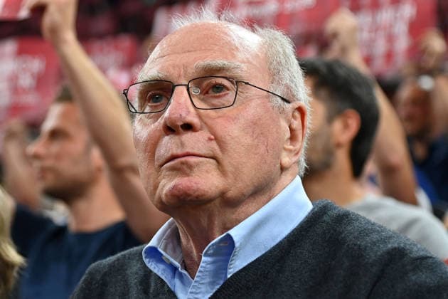 Uli HOENESS Höness,Honorary President Bayern Muenchen,single picture,cropped single motif,portrait,portrait,portrait Basketball BBL,Season 2025 2026 Play Off Final Game 1, FC Bayern Muenchen Alba Berlin on 12 06 2026 S A P G A R D EN